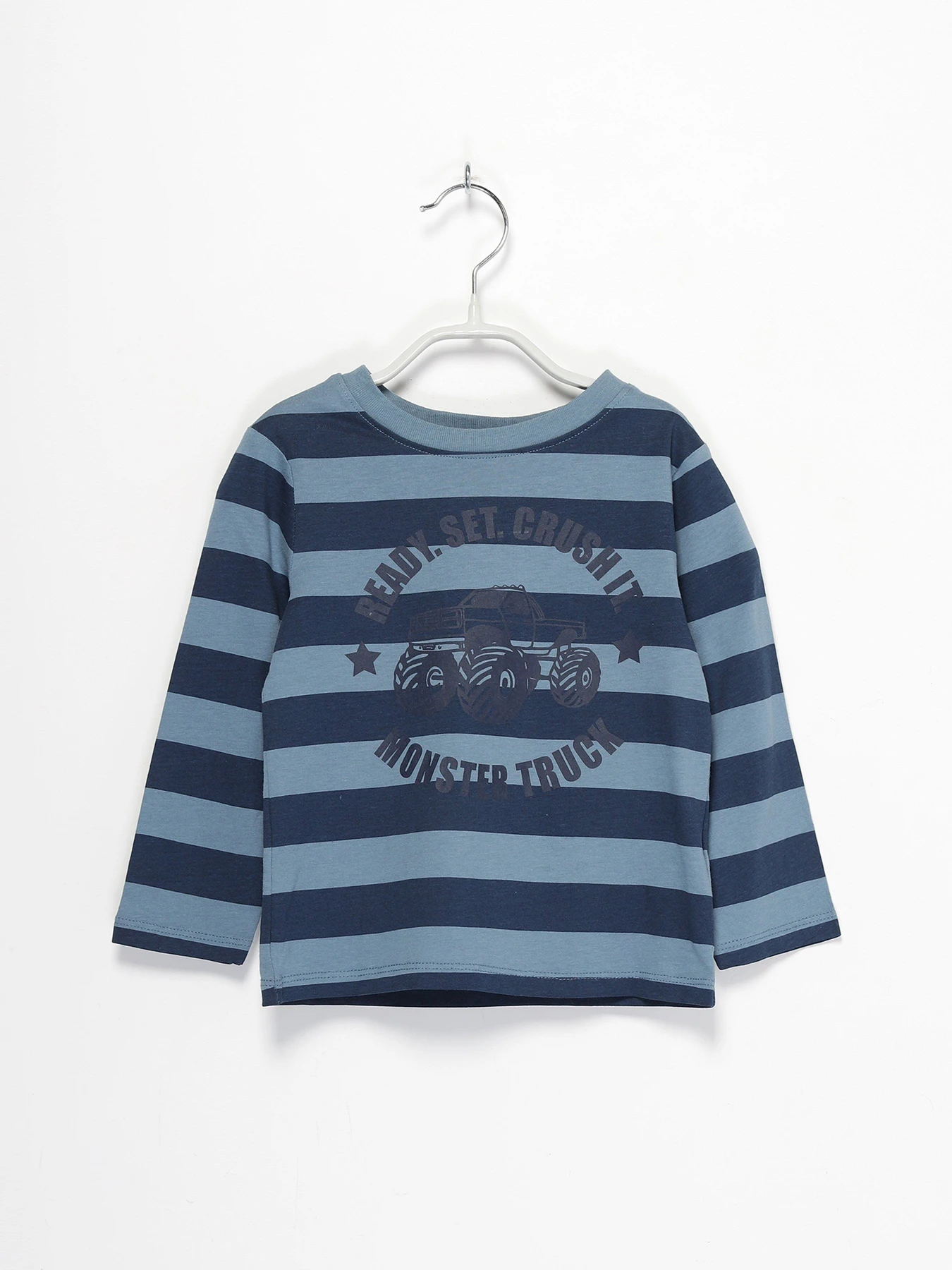 Худі та світшоти H&M модель 0802077_т.синій комб. Фото