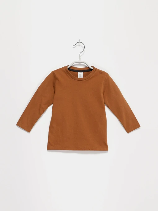 Худи и свитшоты H&M модель 0802286_коричневий Фото