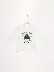 Худі та світшоти H&M модель 0808796_білий комб. Фото