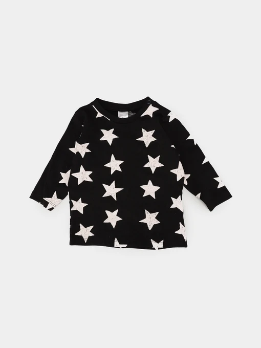 Худи и свитшоты H&M модель 0808796_чорний комб. Фото