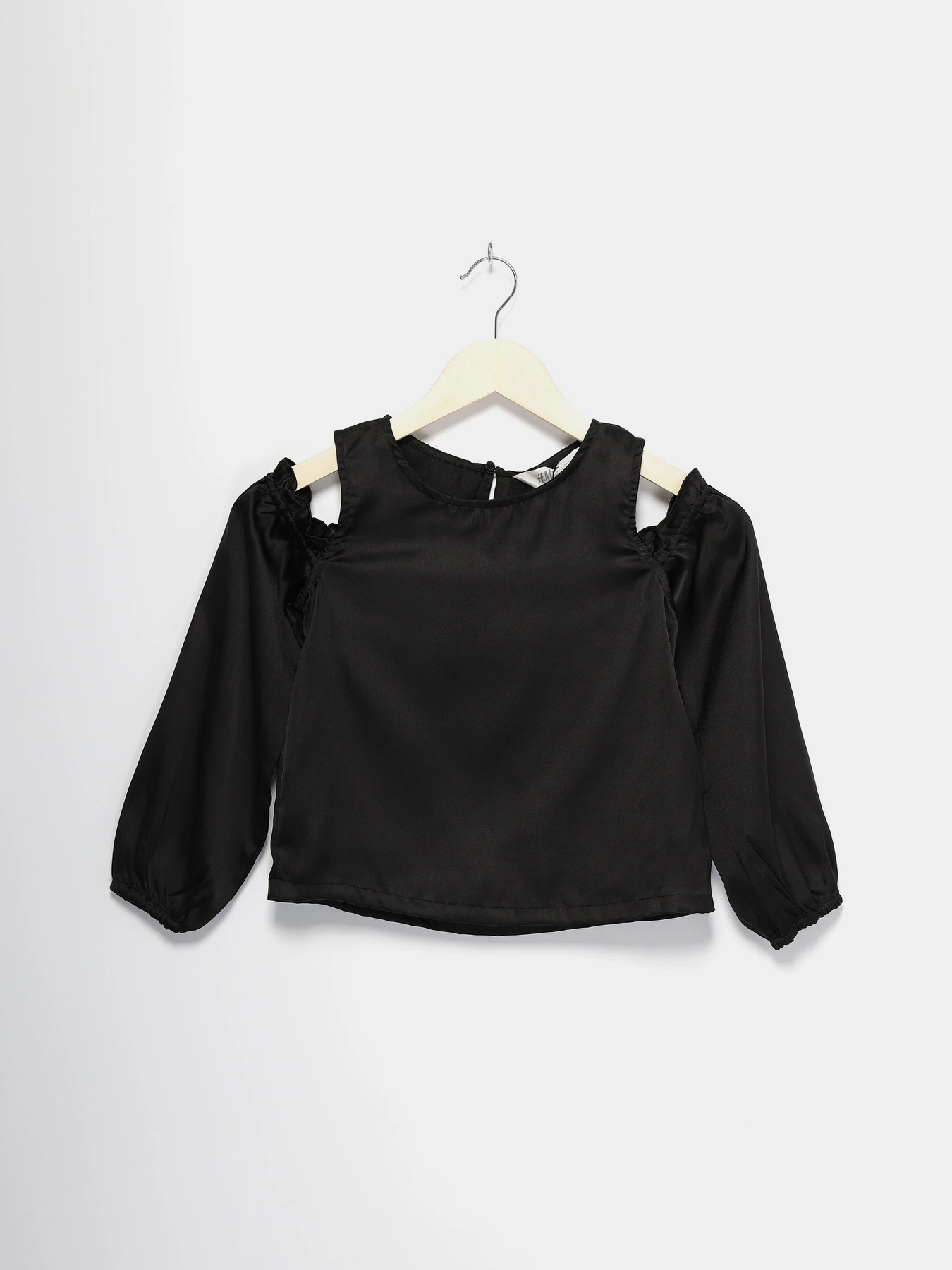 Рубашки H&M модель 0809558_чорний Фото