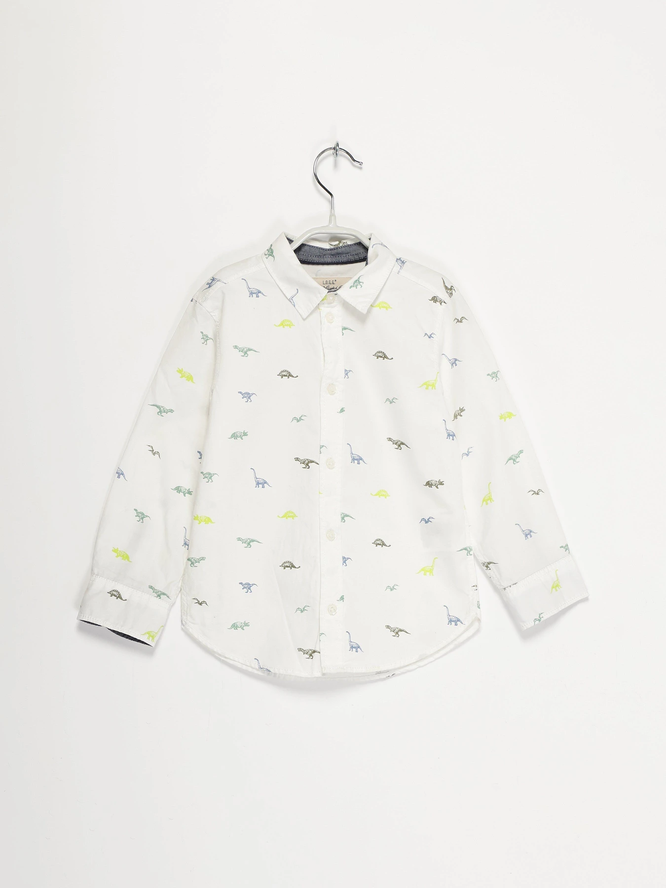 Рубашки H&M модель 0813060_білий комб. Рубашки H&M модель 0813060_білий комб. Фото