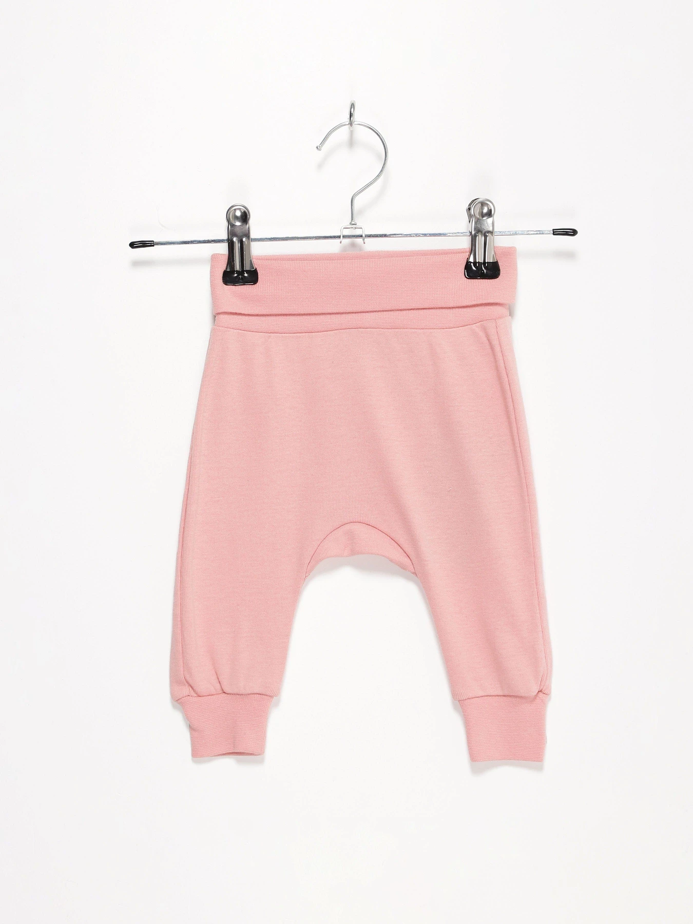 Брюки H&M модель 0814307_рожевий Фото