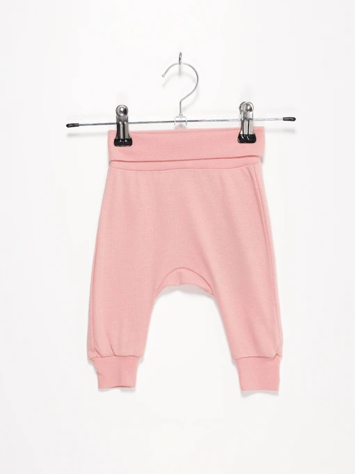 Брюки H&M модель 0814307_рожевий Фото