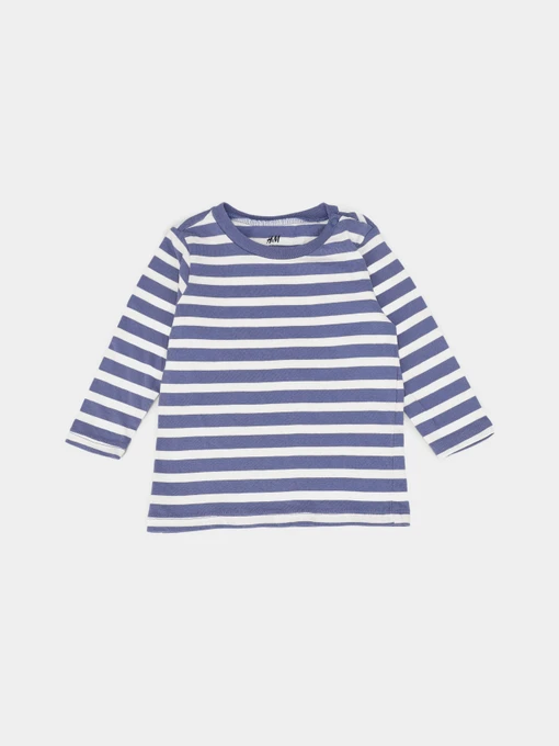 Худі та світшоти H&M модель 0818086_синій з білим Фото