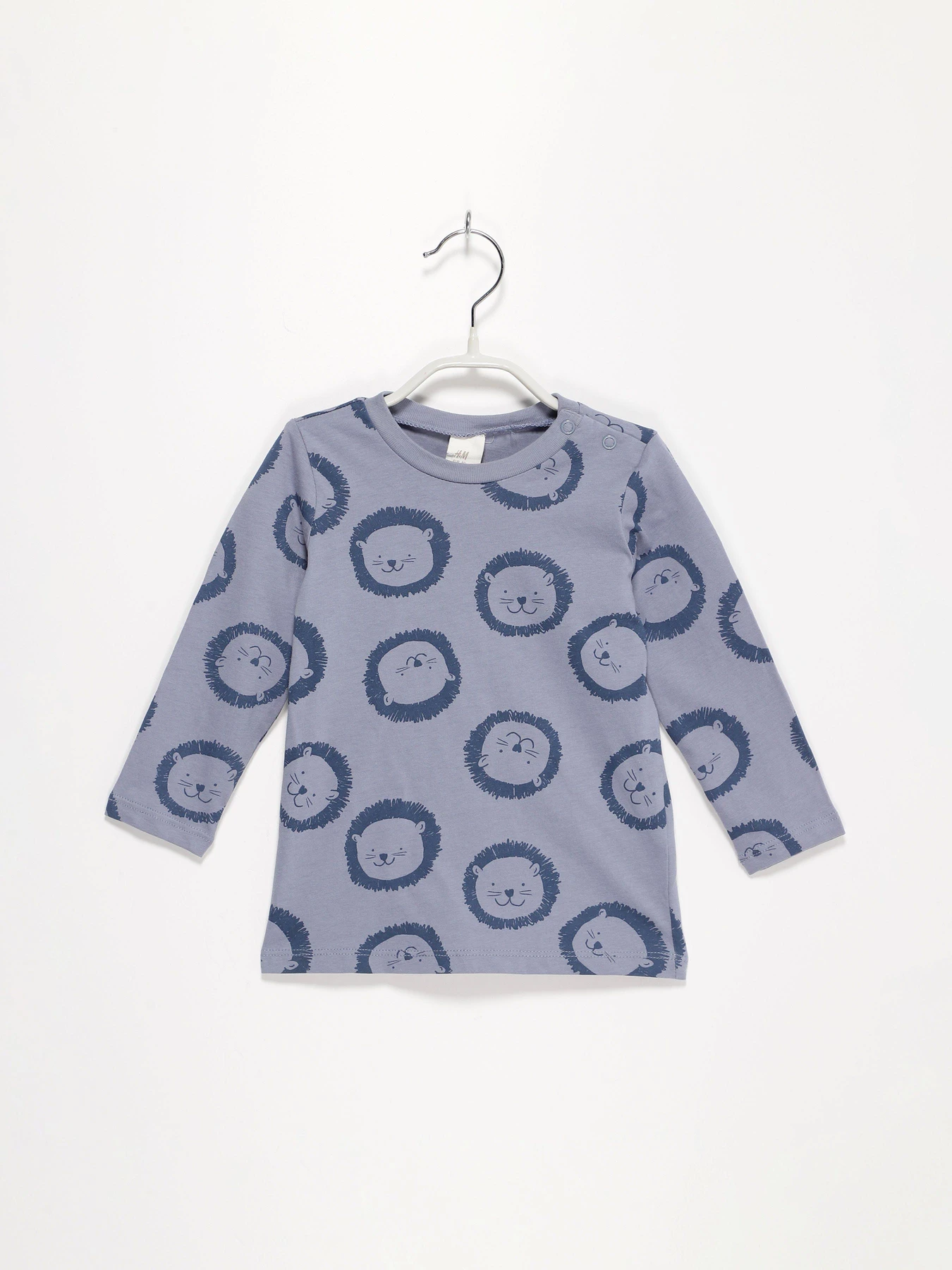 Худі та світшоти H&M модель 0818086_синій комб. Фото