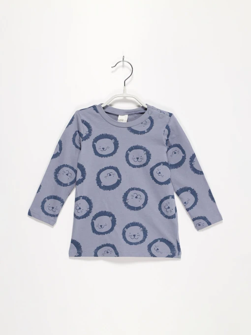 Худі та світшоти H&M модель 0818086_синій комб. Фото