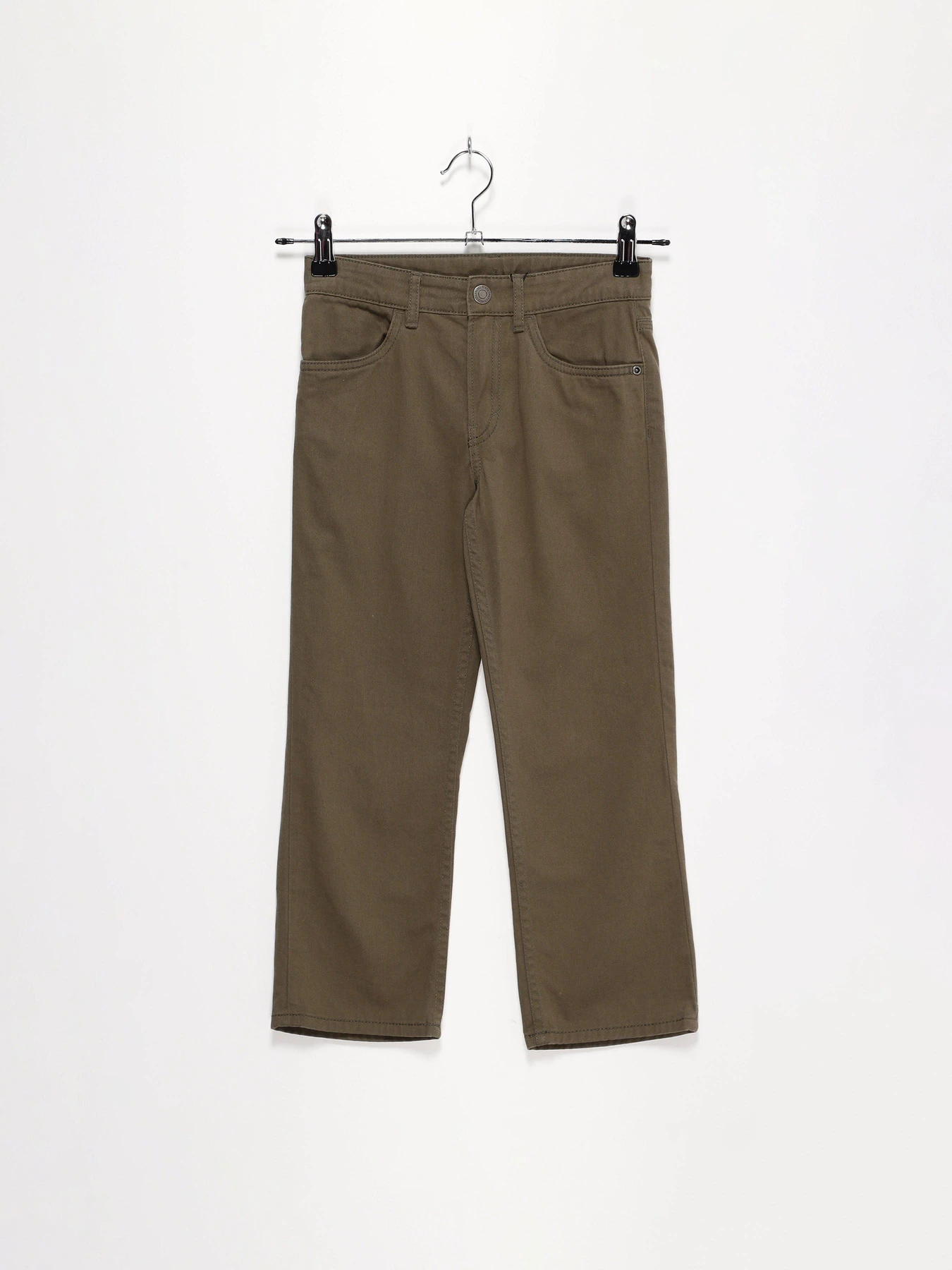 Брюки H&M модель 0825617_хакі Фото