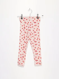 Брюки H&M модель 0825923_рожевий комб. Фото