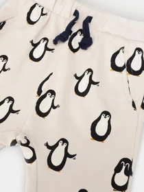 Брюки H&M модель 0826200_с.бежевий комб. Фото