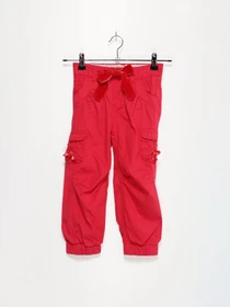 Брюки H&M модель 0828631_рожевий Фото