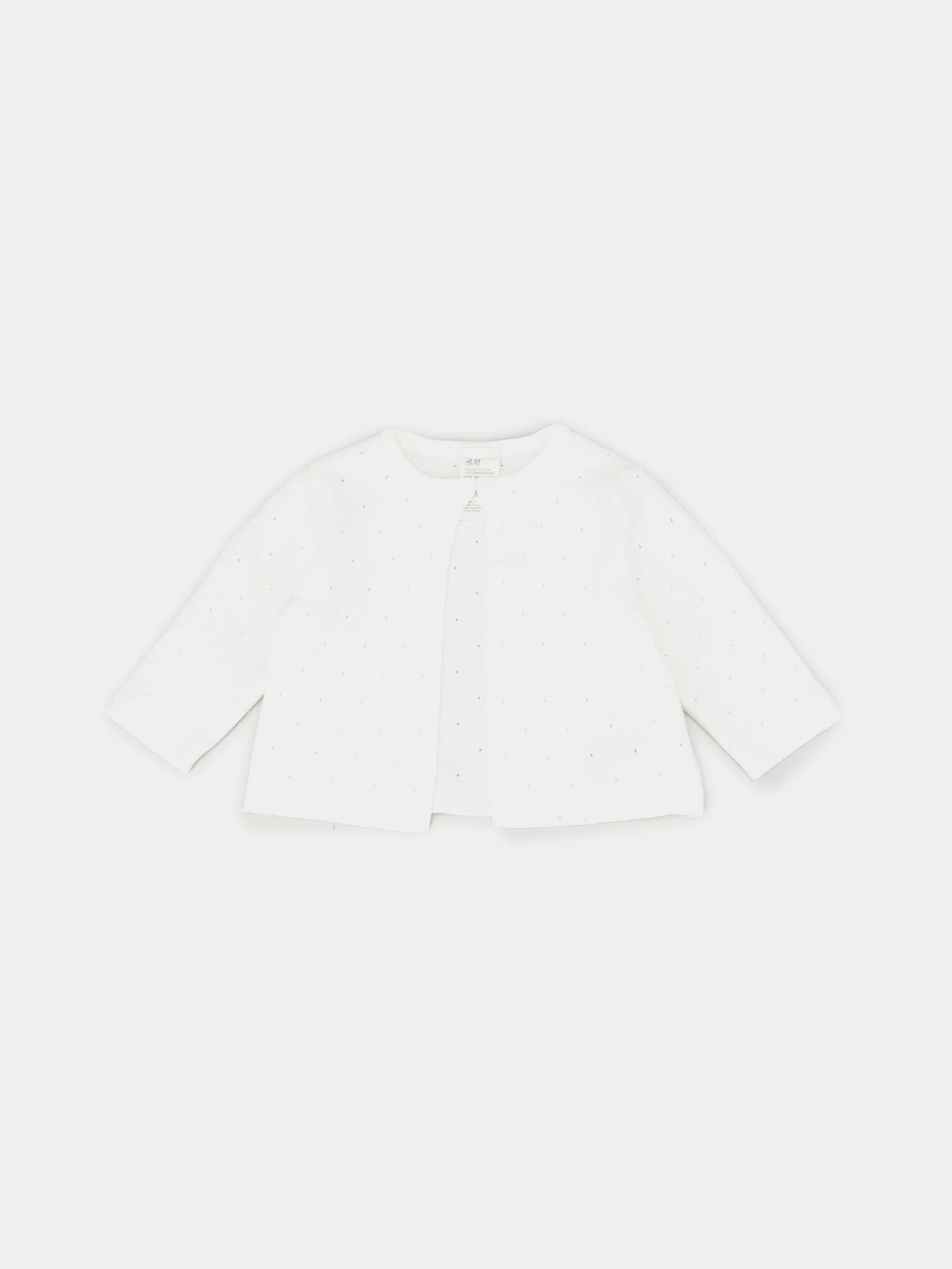 Свитры и кардиганы H&M модель 0829390_білий Свитры и кардиганы H&M модель 0829390_білий Фото