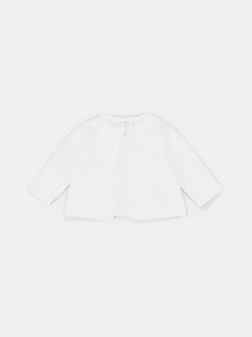 Свитры и кардиганы H&M модель 0829390_білий Фото