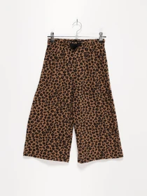 Брюки H&M модель 08360480_коричневий комб. Фото