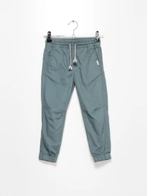 Брюки H&M модель 0915581_оливковий Фото