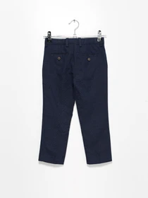 Штани H&M модель 0692846_т.синій комб. Фото