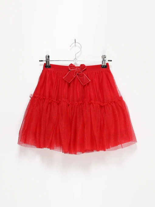 Юбки H&M модель 0850797_червоний Фото