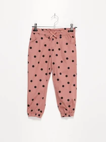 Брюки H&M модель 0850899_рожевий комб. Фото