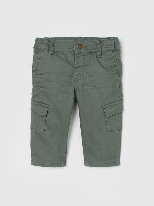 Брюки H&M модель 0808287_хакі Фото