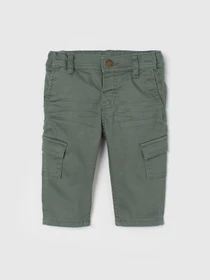 Брюки H&M модель 0808287_хакі Фото
