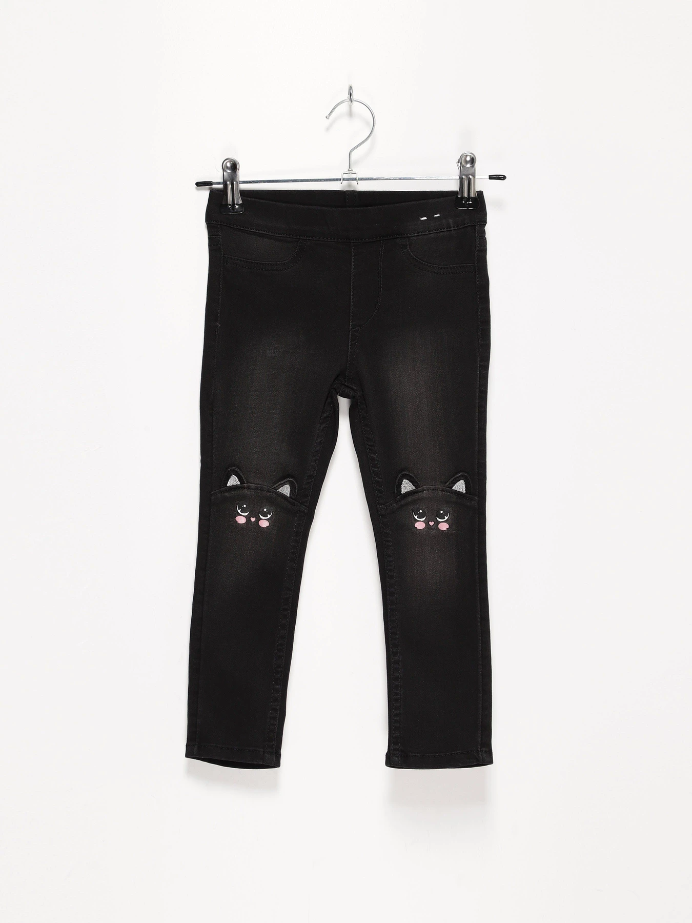 Джинсы H&M модель 0863849_чорний Фото
