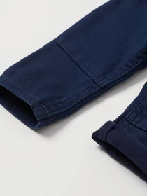 Брюки H&M модель 0808287_т.синій Фото