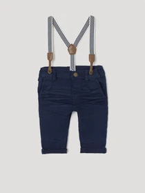 Брюки H&M модель 0808287_т.синій Фото