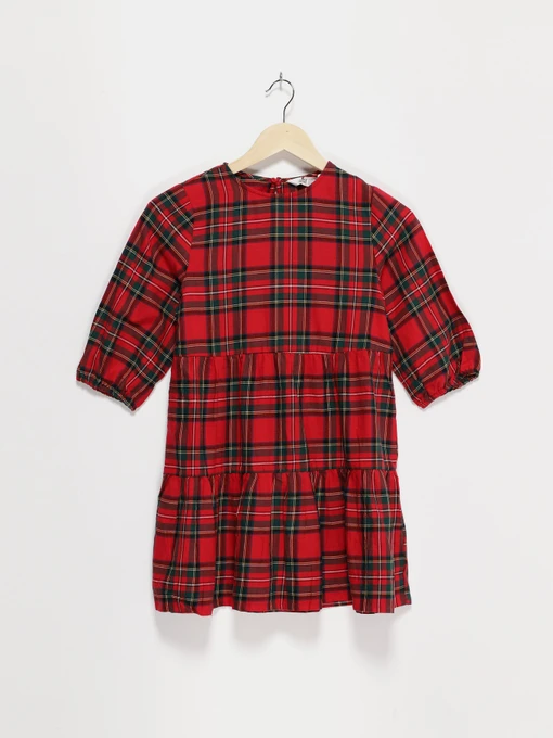 Платья H&M модель 08699511_червоний комб. Фото