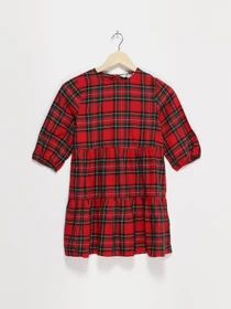 Платья H&M модель 08699511_червоний комб. Фото