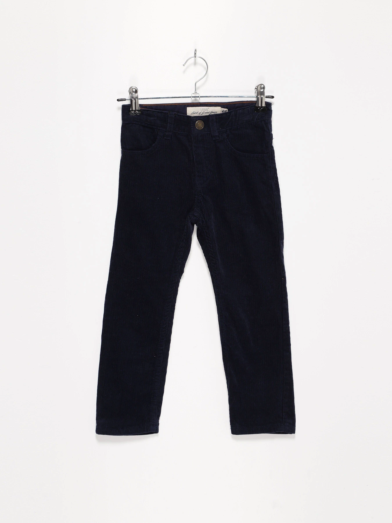 Брюки H&M модель 0871669_т.синій Брюки H&M модель 0871669_т.синій Фото