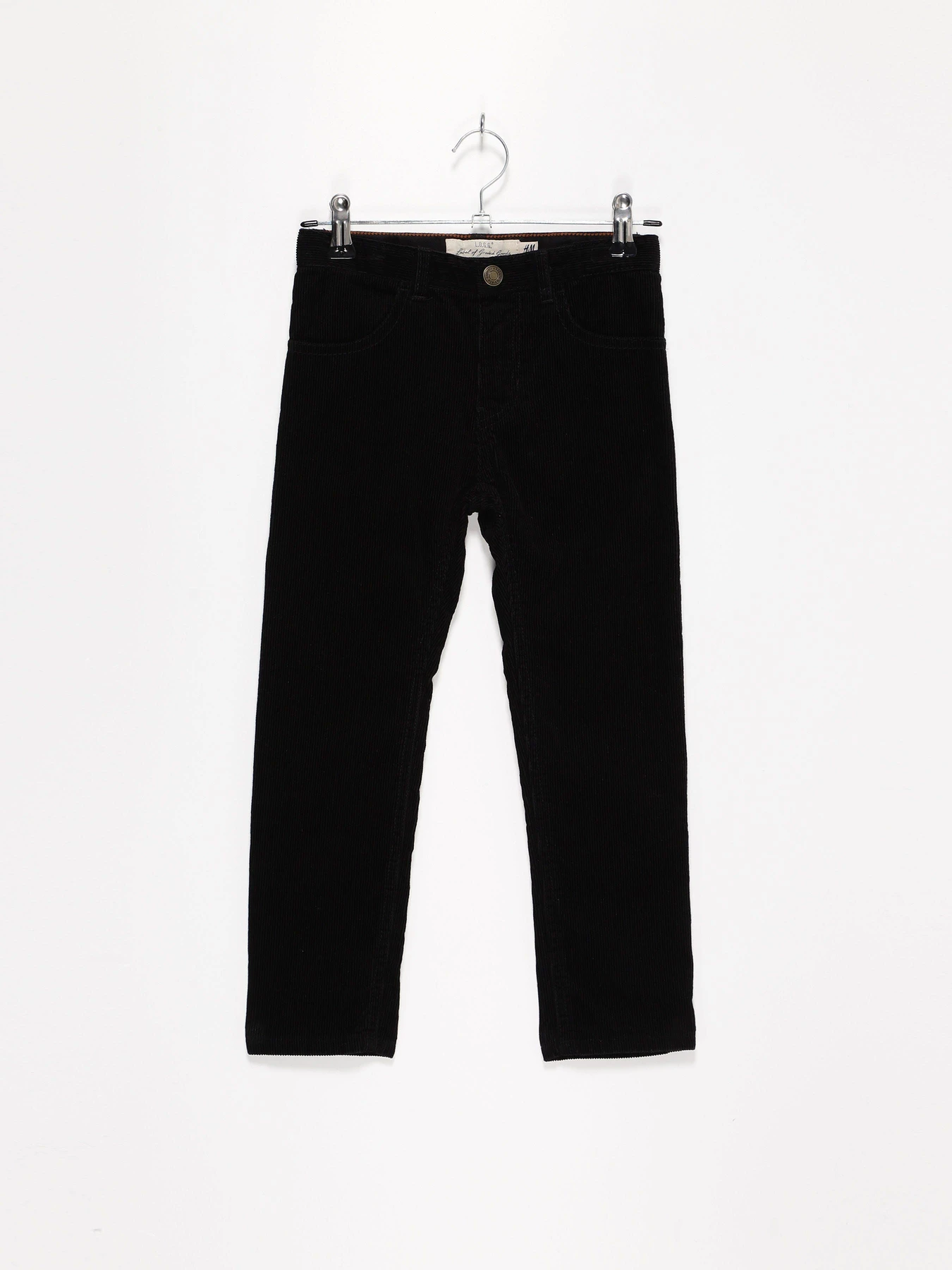Брюки H&M модель 0871669_чорний Фото