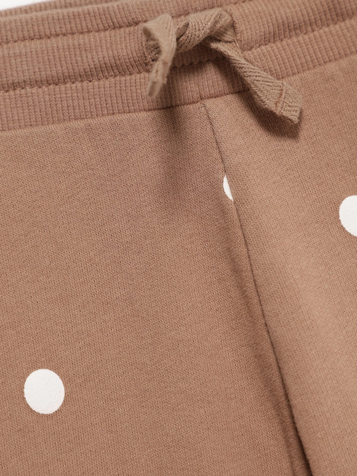 Брюки H&M модель 0872645_т.бежевий з білим Брюки H&M модель 0872645_т.бежевий з білим Фото