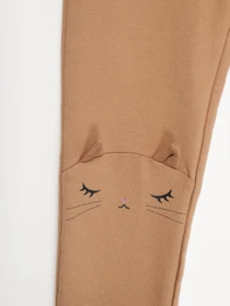 Брюки H&M модель 0875892_с.коричневий Фото