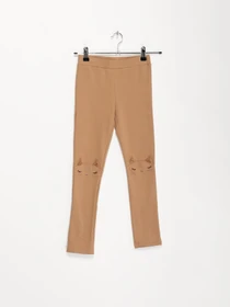 Брюки H&M модель 0875892_с.коричневий Фото