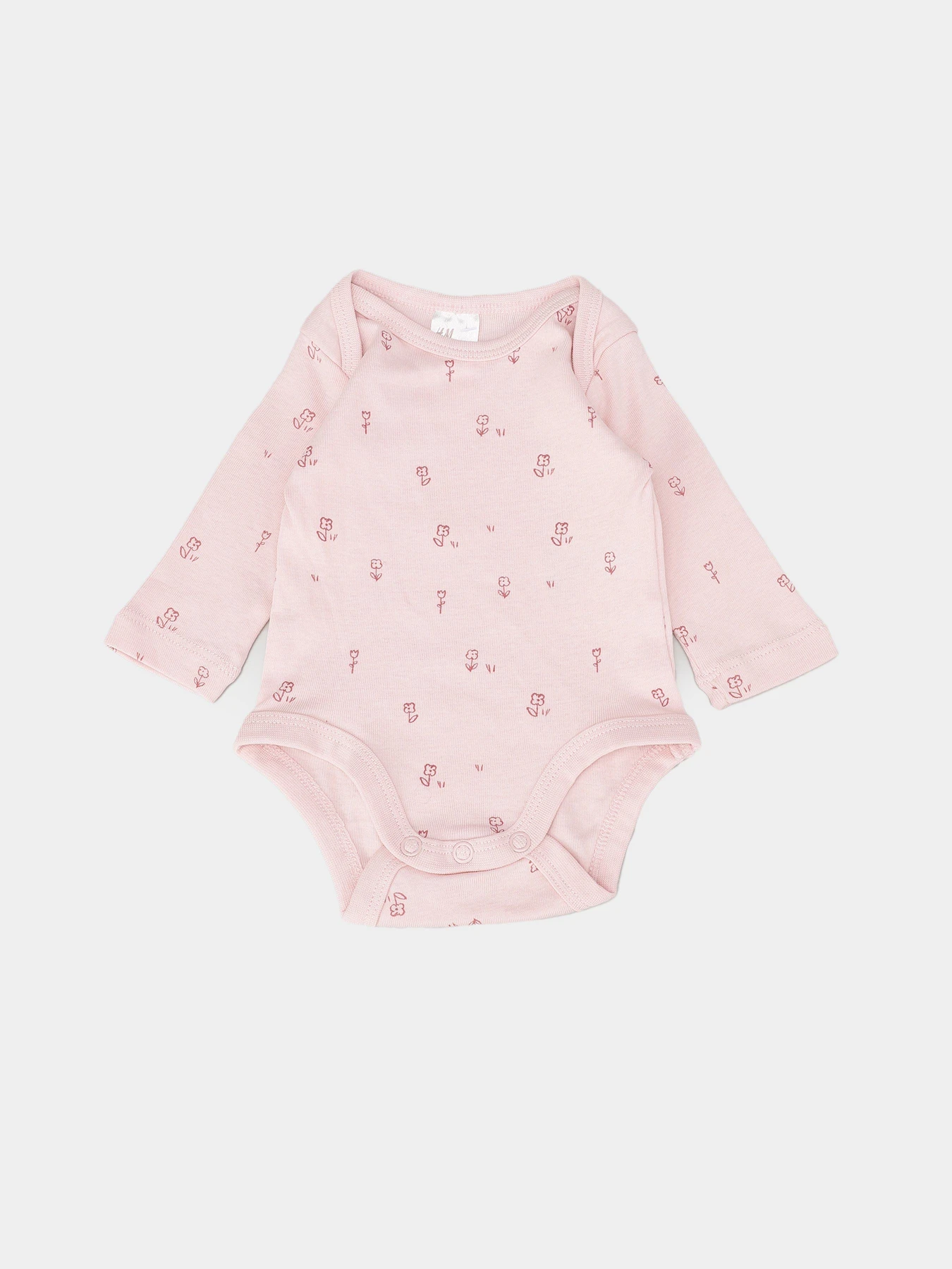 Одежда для младенцев H&M модель 0881300_с.рожевий комб. Фото