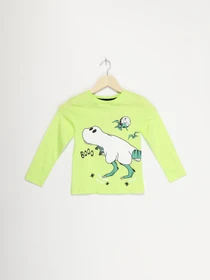 Худі та світшоти H&M модель 0882894_салатовий комб. Фото