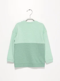 Худи и свитшоты H&M модель 0841558_с.зелений комб. Фото