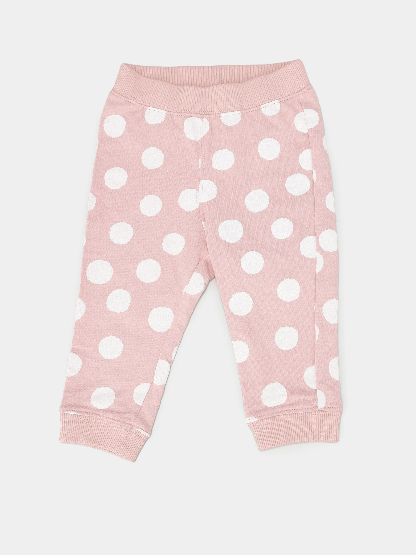 Брюки H&M модель 0888572_с.рожевий з білим Брюки H&M модель 0888572_с.рожевий з білим Фото
