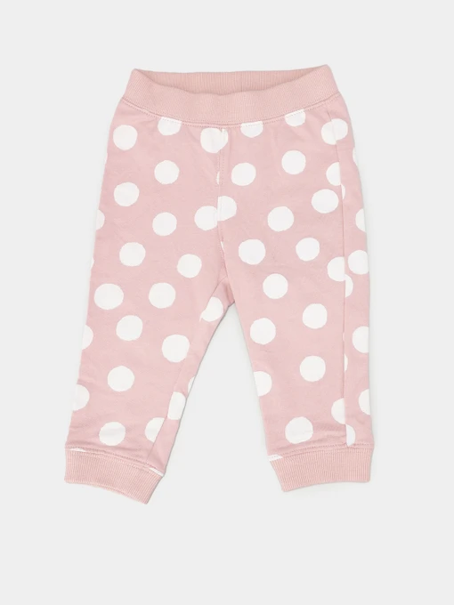 Брюки H&M модель 0888572_с.рожевий з білим Фото