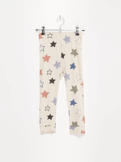 Брюки H&M модель 0891750_с.бежевий комб. Фото