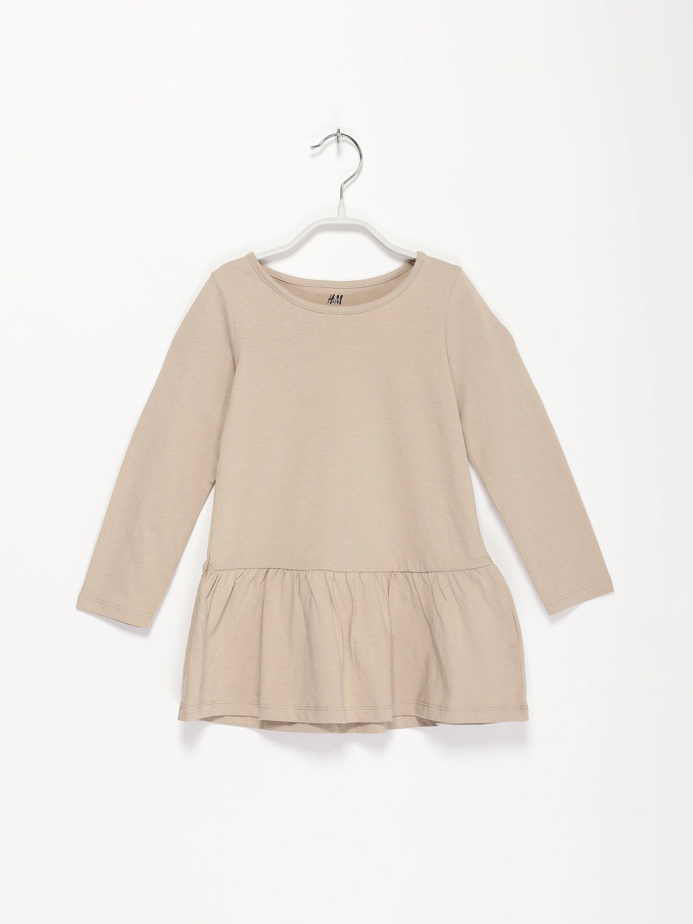 Платья H&M модель 0894489_бежевий Фото