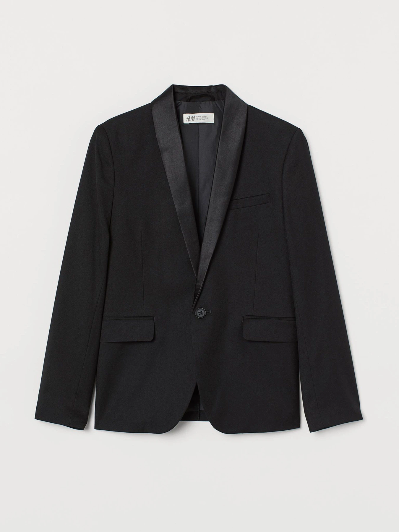 Пиджаки H&M модель 0792289_чорний Пиджаки H&M модель 0792289_чорний Фото