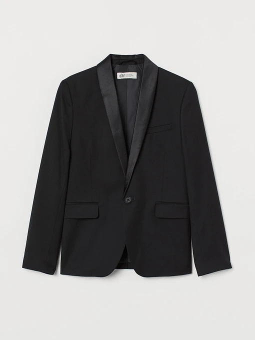 Пиджаки H&M модель 0792289_чорний Фото