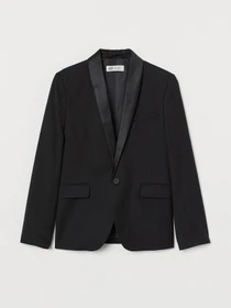 Пиджаки H&M модель 0792289_чорний Фото