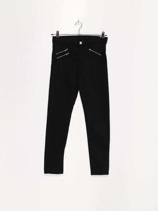 Брюки H&M модель 0911997_чорний Фото