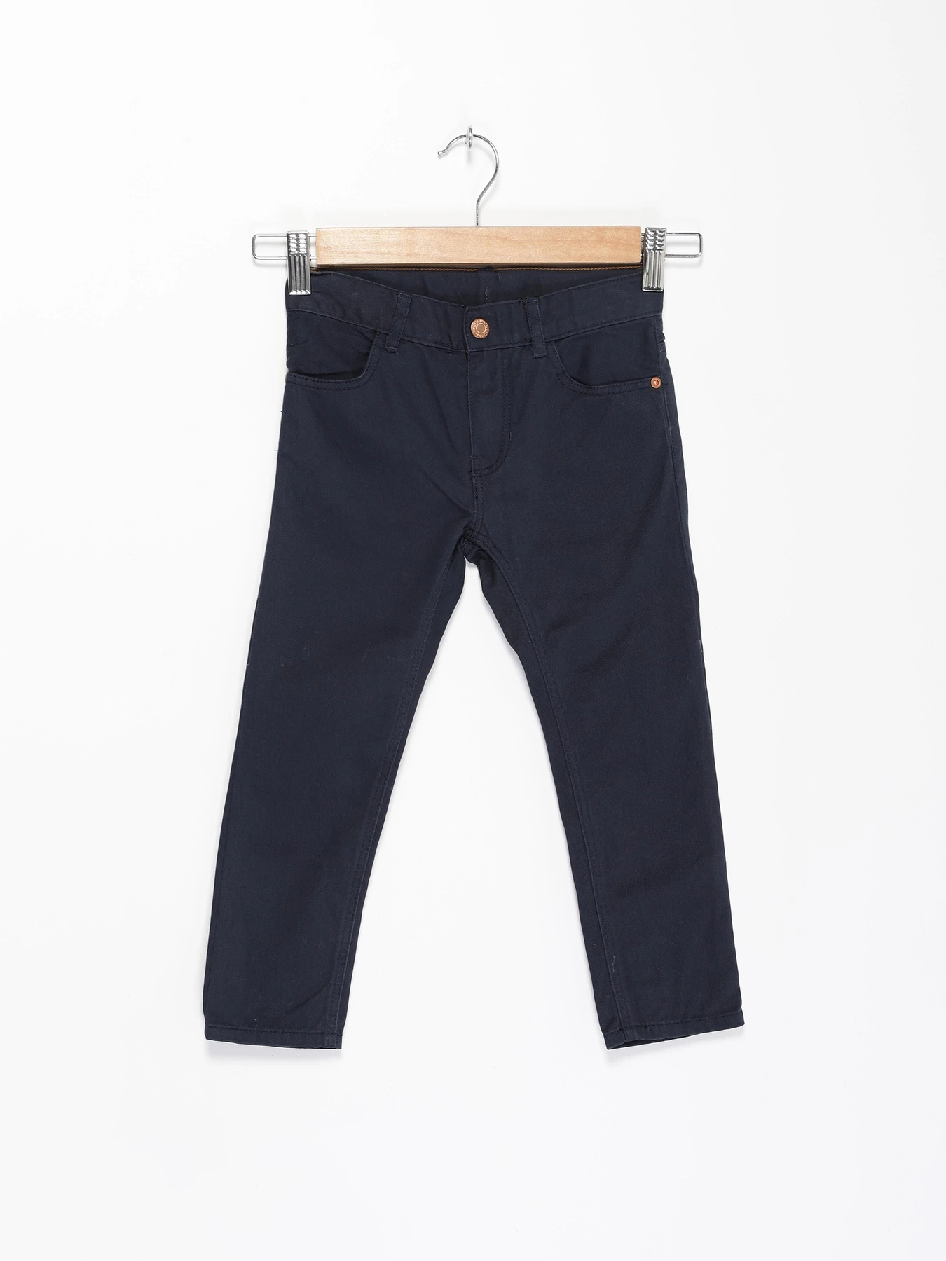 Брюки H&M модель 0915568_т.синій Фото