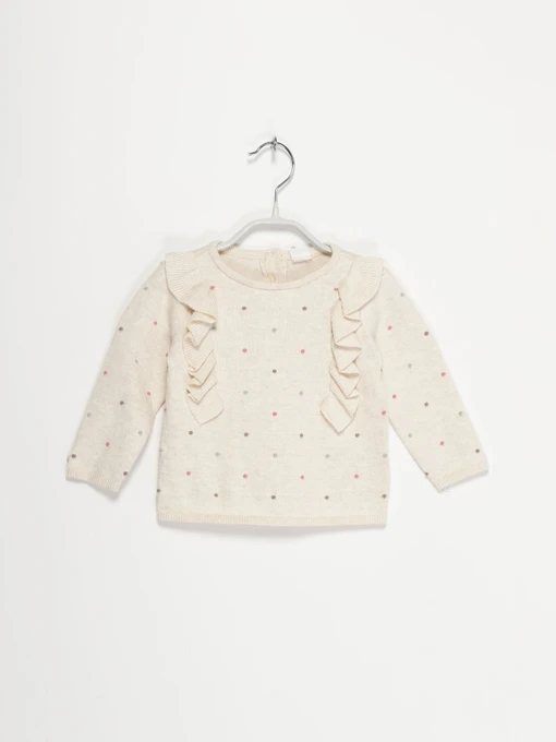 Свитры и кардиганы H&M модель 0923267_с.бежевий комб. Фото