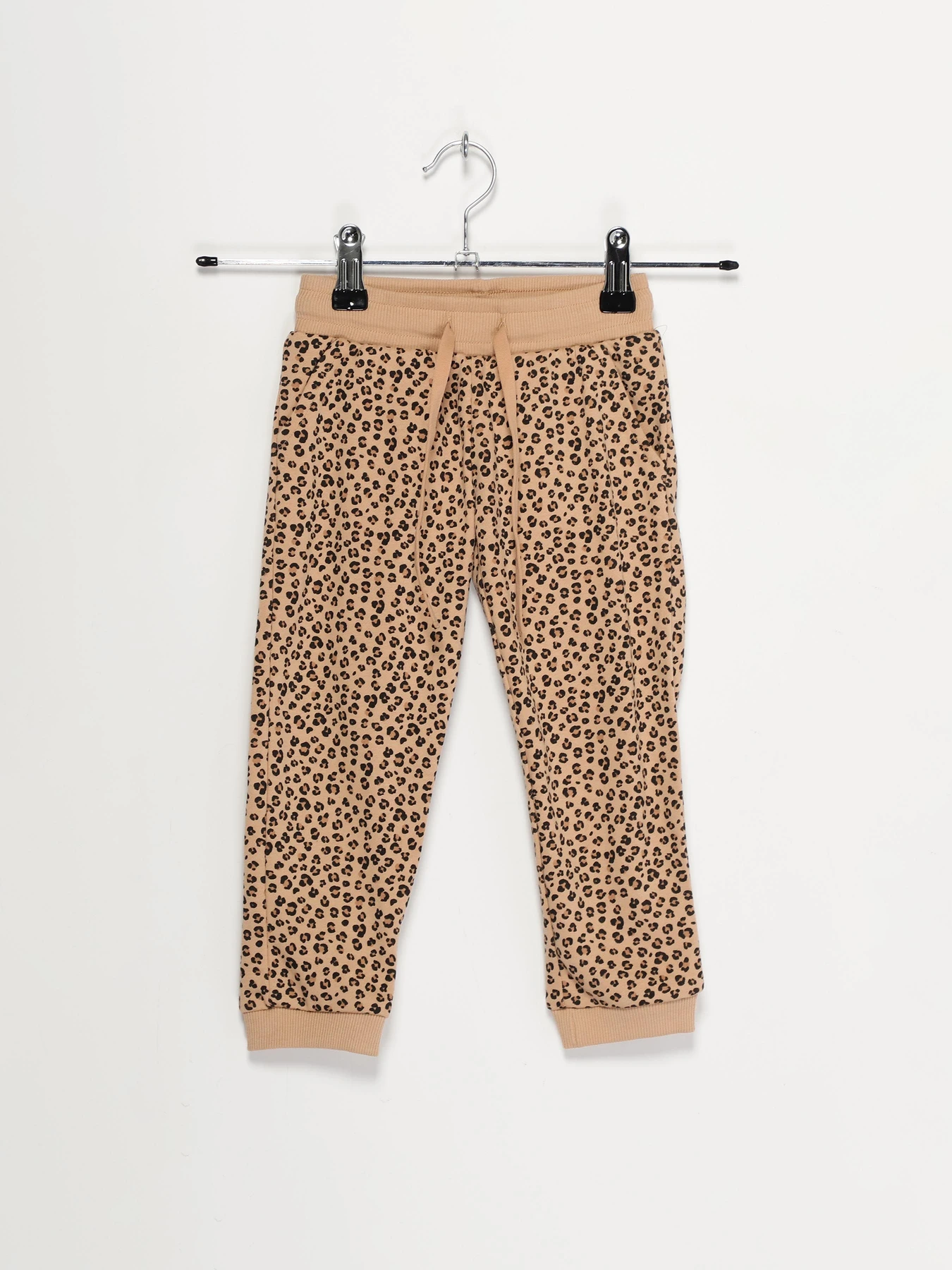 Брюки H&M модель 09251752_бежевий комб. Брюки H&M модель 09251752_бежевий комб. Фото