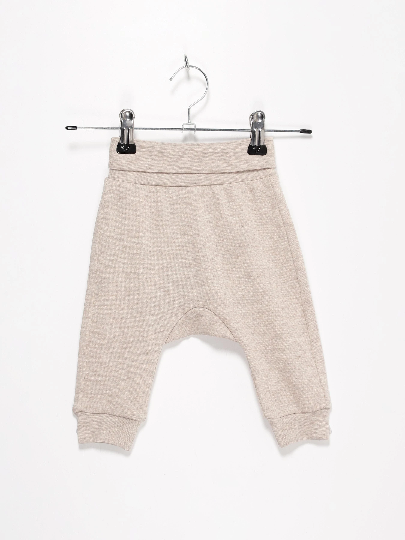 Брюки H&M модель 0932192_бежевий комб. Брюки H&M модель 0932192_бежевий комб. Фото