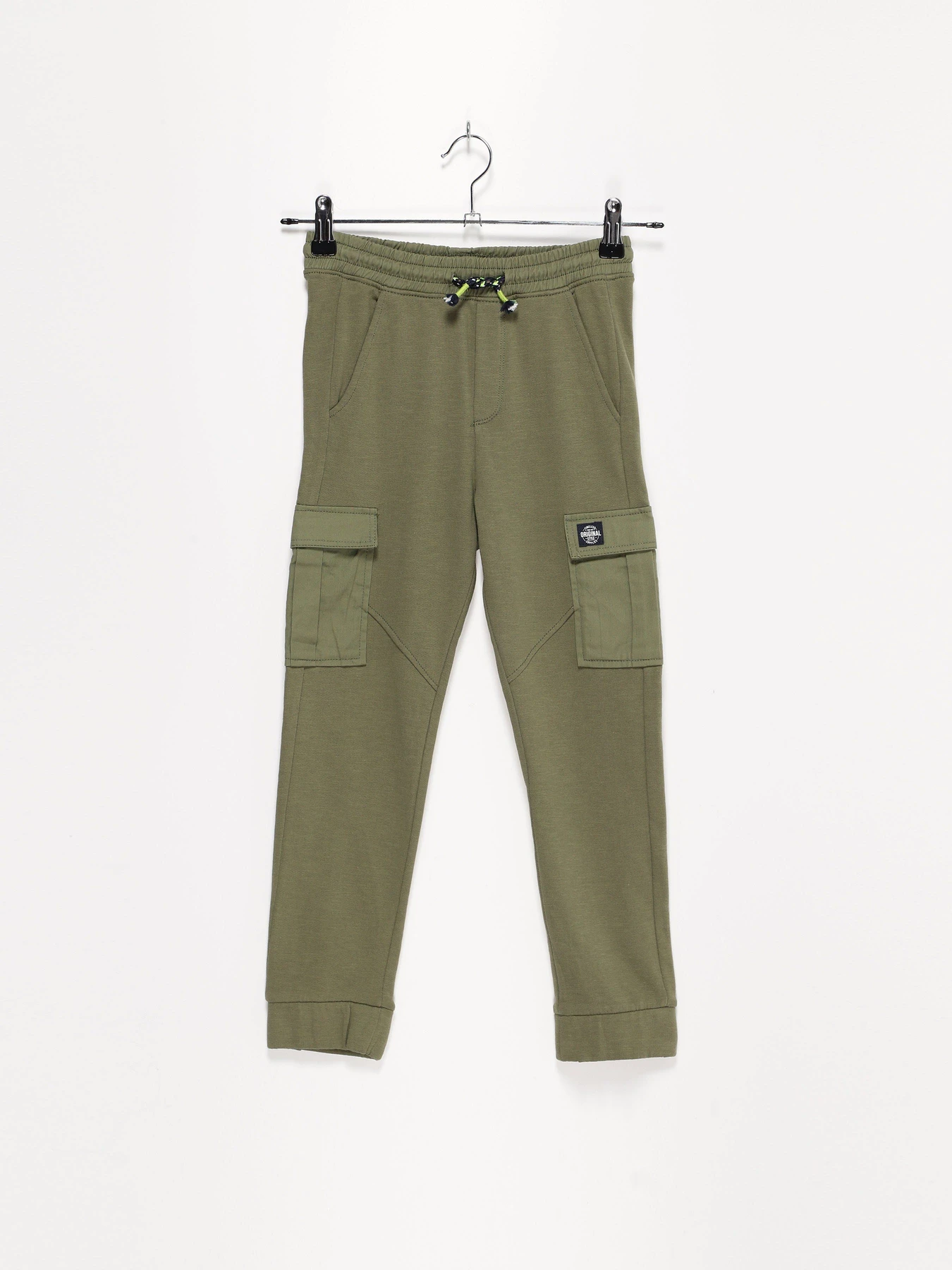 Брюки H&M модель 0934338_хакі Брюки H&M модель 0934338_хакі Фото